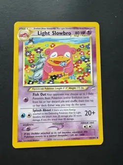 Pokemon Card - Light Slowbro - 51/105 - Neo Destiny - 2002 - Image 1