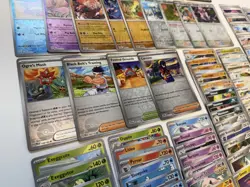 Pokemon Prismatic Bulk Card Lot of 92 - No Duplicates- 5 Holo, 13 Reverse Holo - Image 4