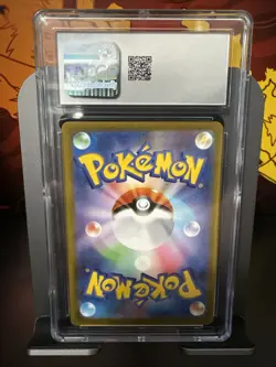 CGC Gem Mint 10 Swoobat 117/086 AR Art Rare White Flare sv11W Pokemon Card - Image 2