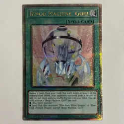 Bingo Machine, Go!!! 1st Edition Quarter Century Secret Rare RA02-EN062 NM Card! - Image 1