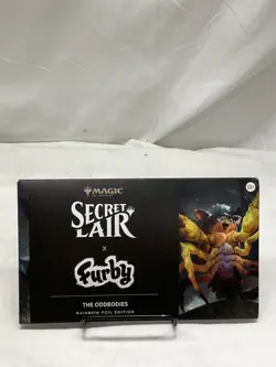 Magic the Gathering MTG Secret Lair x Furby: The Oddbodies Rainbow Foil Sealed - Image 1