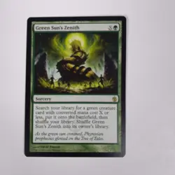 NM Green Sun’s Zenith Mirrodin Besieged MTG Sorcery Rare Magic The Gathering - Image 1