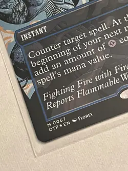 MTG Mana Drain (Textured Foil) Outlaws of Thunder Junction: Breaking News - #67 - Image 3