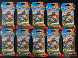 Pokemon TCG Mega Evolution Factory Sealed Booster Pack Lot of 10 #5 - Image 1