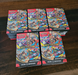Pokemon TCG Mega Evolution Booster Bundle Factory Sealed [LOT OF 5 BOXES] - Image 1