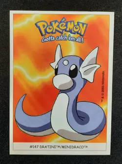Carte Pokemon : Minidraco Dunkin Boomer 2000 Nintendo #147 TBE 🇲🇫 - Image 1
