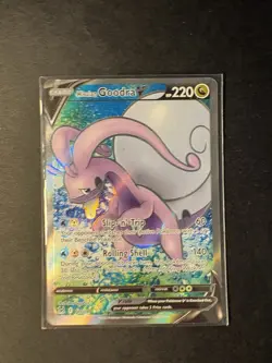 TCG Pokemon Karte Hisuian Goodra V 187/196 En Ultra Rare Verlorener Ursprung - Image 1