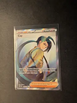 Pokemon-Karte Cay Paradoxrift 241/182 PAR Paradoxrift Fullart Deutsch Near Mint - Image 2