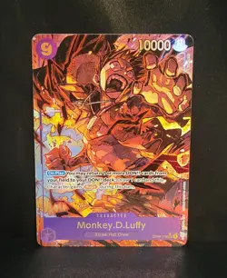One Piece: Monkey.D.Luffy OP09-119 SEC Alt Art - Emperors In The New World - Image 1