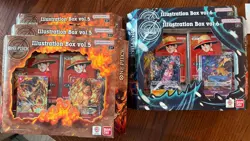 One Piece Card Game Illustration Box 2 Vol. 6 3 Vol. 5 Factory Sealed Lot of 5 - Image 1