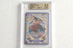2025 One Piece A Fist of Divine Speed ST18005 Luffy-Tarou SP BGS 9.5 GEM MINT - Image 1
