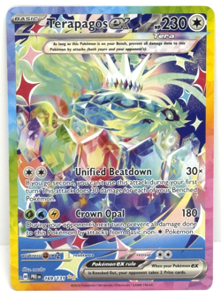 2025 Pokemon Prismatic Evolutions Terapagos ex Special Illustration Rare - Image 1