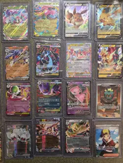 Pokemon TCG 32 Card Lot Holo & Foil GX EX V Pikachu Eevee Garchomp - Image 1