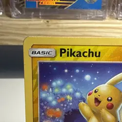 Pokemon Pikachu Reverse TCG Unified Minds Common Card 56/236 LP - Image 3