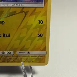 Pokemon Pikachu Reverse TCG Unified Minds Common Card 56/236 LP - Image 5