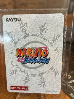 PSA Magazine X Kayou Exclusive Naruto Uzumaki SEALED Promo Card December 2025 - Image 2