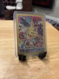 Pokemon Pikachu TCG CRZ Crown Zenith Holo Card 160/159 Secret Rare, Near Mint - Image 1