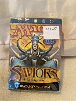 MTG Saviors Of Kamigawa Koragami's Wisdom Theme Deck - Sealed - Image 1