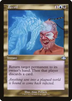 Recoil (365) Retro Frame Dominaria Remastered DMR MTG Magic - Image 1