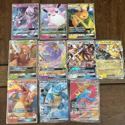 (RARE) Pokemon EX/GX Lot Of 10 Mewtwo Charizard Taichung - Image 1