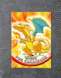 1999 Topps Pokemon TV Animation Edition #06 Charizard -Non Holo- - Image 1