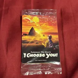 Pokemon The Movie I Choose You Promo Pack Ash's Pikachu 2017 Edition Sealed New - Image 1