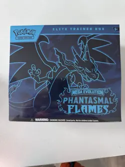 Pokemon Mega Evolution Phantasmal Flames Elite Trainer Box ETB Sealed - Image 1