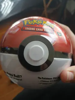 Pokemon Great Ball Pokeball Tin A24 with Coin! SEALED! - 3 Booster Packs - Image 1