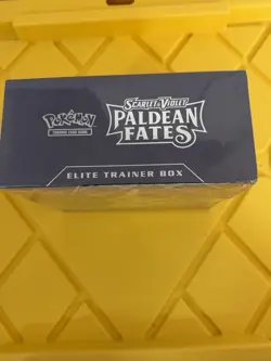 POKEMON TCG SCARLET & VIOLET PALDEAN FATES ETB ELITE TRAINER BOX FACTORY SEALED - Image 3