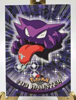 2000 Topps Pokemon TV Animation Edition Haunter #93 Series 2 First Print NM/LP - Image 1