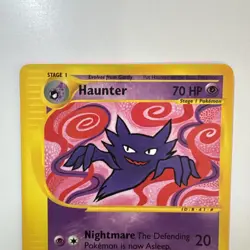 Haunter - 80/165 Expedition Base Set - Pokemon TCG - 2002 Mint - Image 2