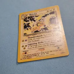 2001 Pokemon Neo Revelation Raichu Rare #21/64 - Image 2