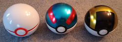 3 Pokemon Pokeball Tins Empty - Image 1