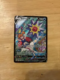 Pokemon TCG Starmie v Astral Radiance Holo Ultra Rare Full Art TG13/TG30 MINT - Image 2