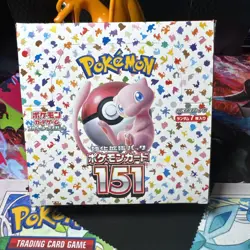 Pokemon TCG - Japanese 151 Booster Box - NEW/Factory Sealed - No Shrink Wrap - Image 1