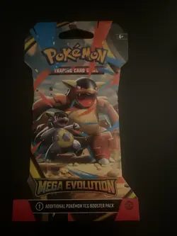 (VERY HEAVY) 33.01g Pokemon TCG Mega Evolution Sleeved Booster Pack (SEALED)✅ - Image 2