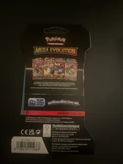 (VERY HEAVY) 33.01g Pokemon TCG Mega Evolution Sleeved Booster Pack (SEALED)✅ - Image 4