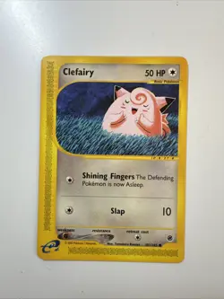 Clefairy 101/165 Expedition Base Set Regular Pokemon TCG Vintage - Image 1