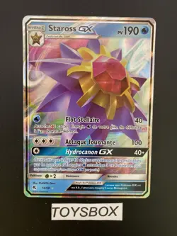 Carte Pokemon Staross GX 14/68 / SL Destinees Occultes SL11.5 / NEUF FR - Image 2