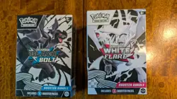 Pokemon Black Bolt and White Flare Booster Bundle Set of 2 Sealed New - Image 1