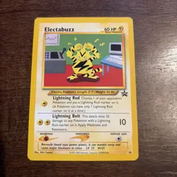 Electabuzz 46 - Black Star Promo WOTC Rare Pokemon Card. - Image 2