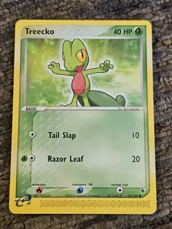 Pokemon TCG Treecko EX Ruby and Sapphire 76/109 Regular Common - Image 1