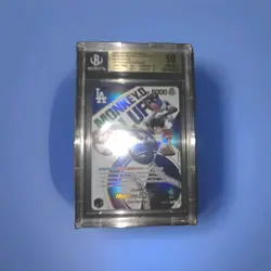 2025 ONE PIECE PROMOS LA DODGERS ATTENDANCE GIVEAWAY MONKEY D. LUFFY BGS 10 - Image 3
