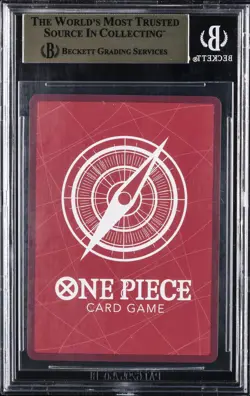 2025 ONE PIECE PROMOS LA DODGERS ATTENDANCE GIVEAWAY MONKEY D. LUFFY BGS 10 - Image 2
