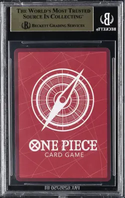 2025 ONE PIECE PROMOS LA DODGERS ATTENDANCE GIVEAWAY MONKEY D. LUFFY BGS 10 - Image 2