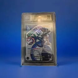 2025 ONE PIECE PROMOS LA DODGERS ATTENDANCE GIVEAWAY MONKEY D. LUFFY BGS 10 - Image 3