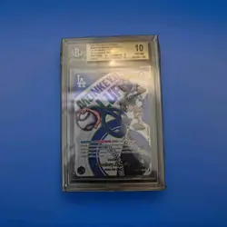 2025 ONE PIECE PROMOS LA DODGERS ATTENDANCE GIVEAWAY MONKEY D. LUFFY BGS 10 - Image 4