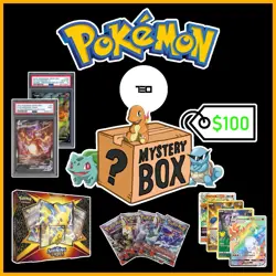 Pokemon $100 Mystery Box - Graded Cards, Booster Packs, Sealed Products 🌟🎁 - Image 1