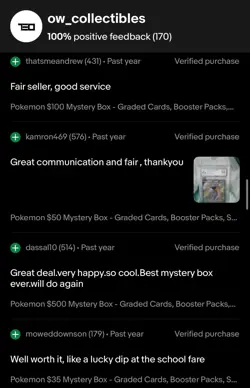 Pokemon $100 Mystery Box - Graded Cards, Booster Packs, Sealed Products 🌟🎁 - Image 3