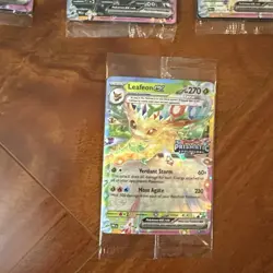 Prismatic Evolutions Surprise Box Stamped EX Promo Cards 9/9 Complete Set Sealed - Image 4